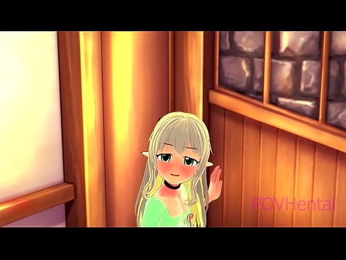 ❤️ (Armadilha) A criada Elvish ajuda-o a lavar a cara. ❤️❌ Apenas porno em nós ❌